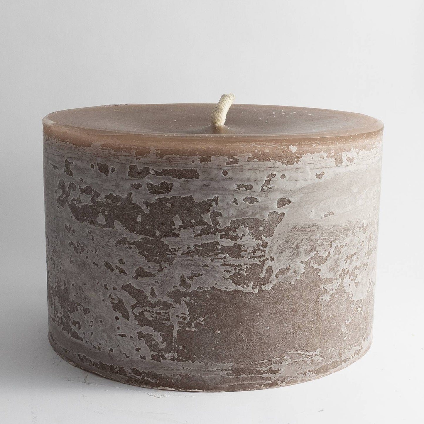 Alba Pillar Candle, Small Opaque