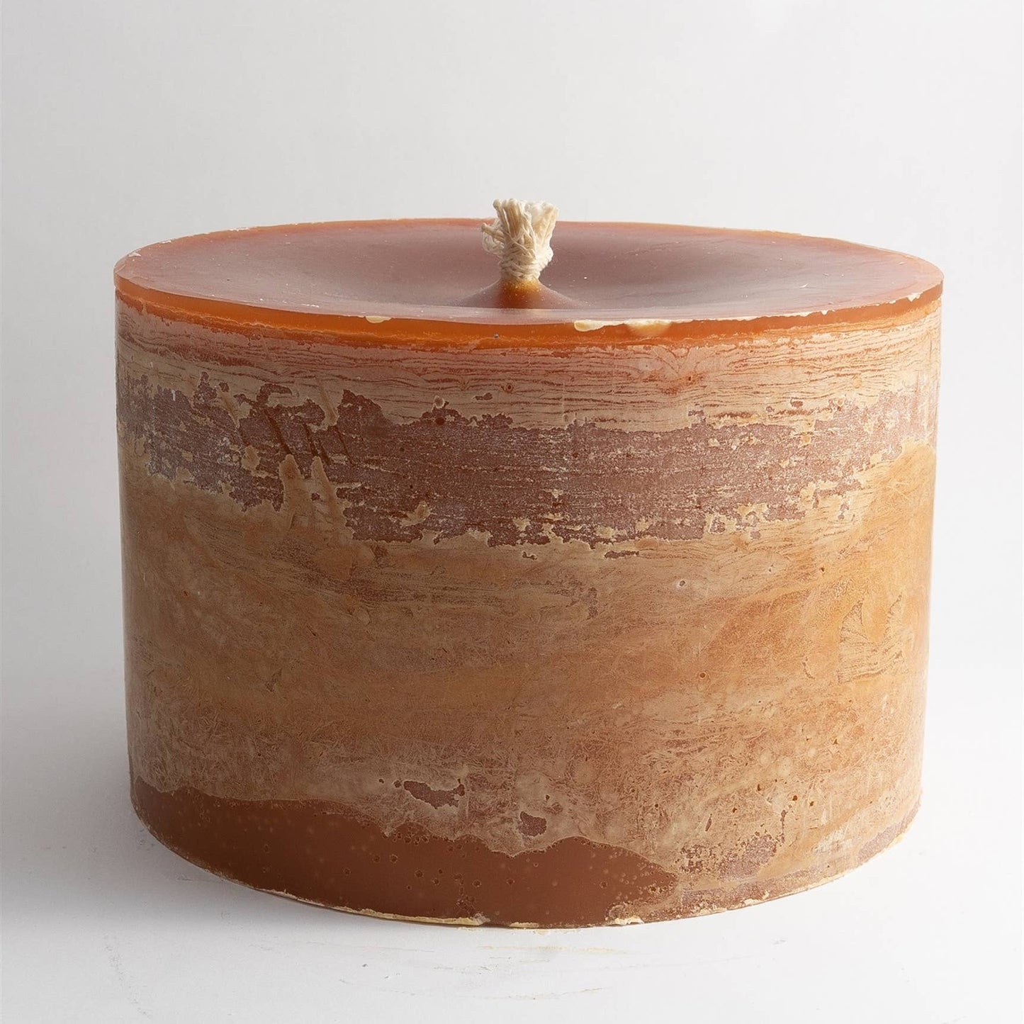 Alba Pillar Candle - Cognac