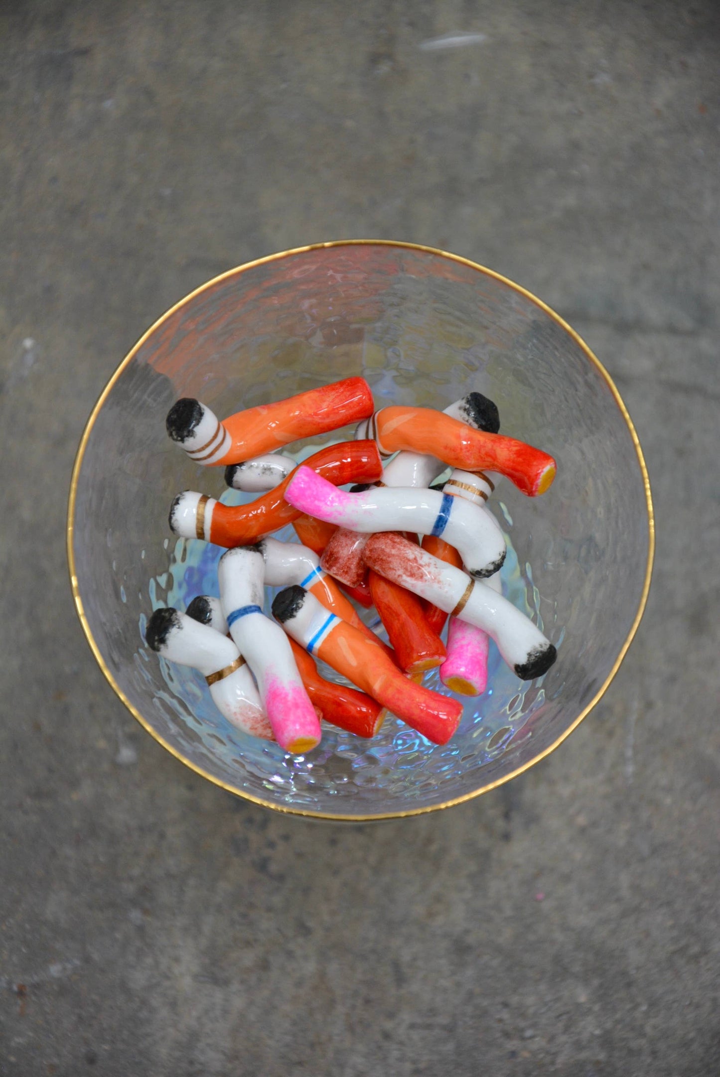 Rouge Fumée Sculptural Set