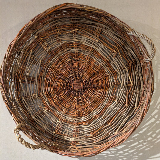 Large Shallow Woven Basket